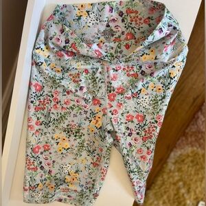 Women's Floral Athletic Shorts